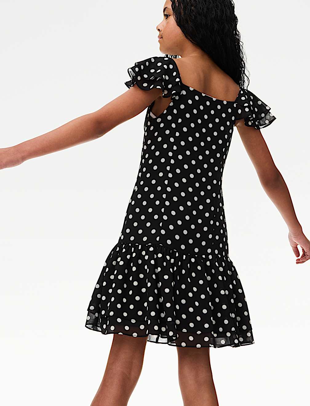Floral Frill Dress (6-16 Yrs)