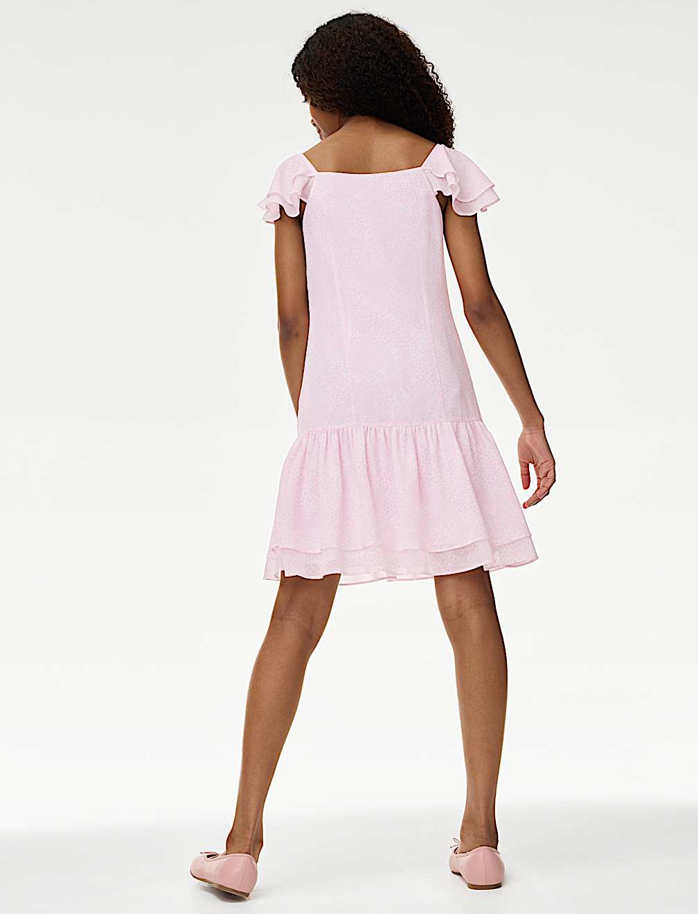 Floral Frill Dress (6-16 Yrs)