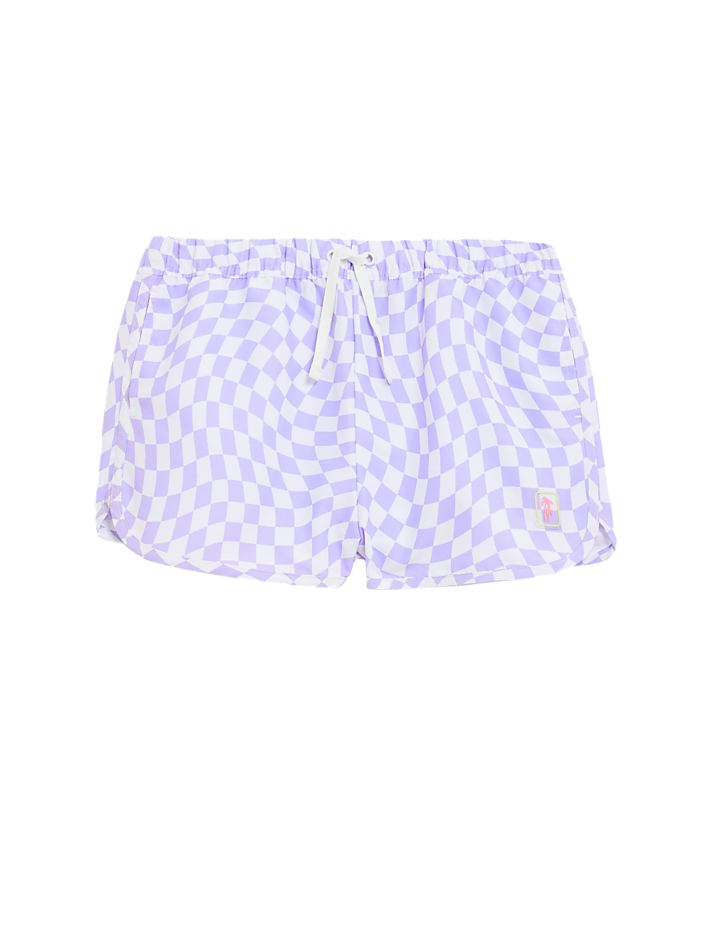 Checkerboard Swim Shorts