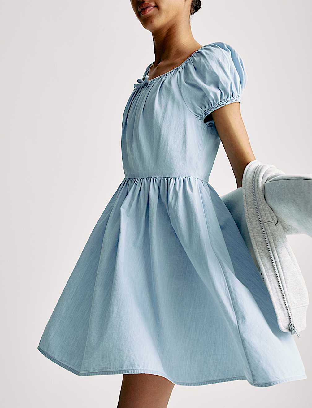 Pure Cotton Milkmaid Dress (6-16 Yrs)