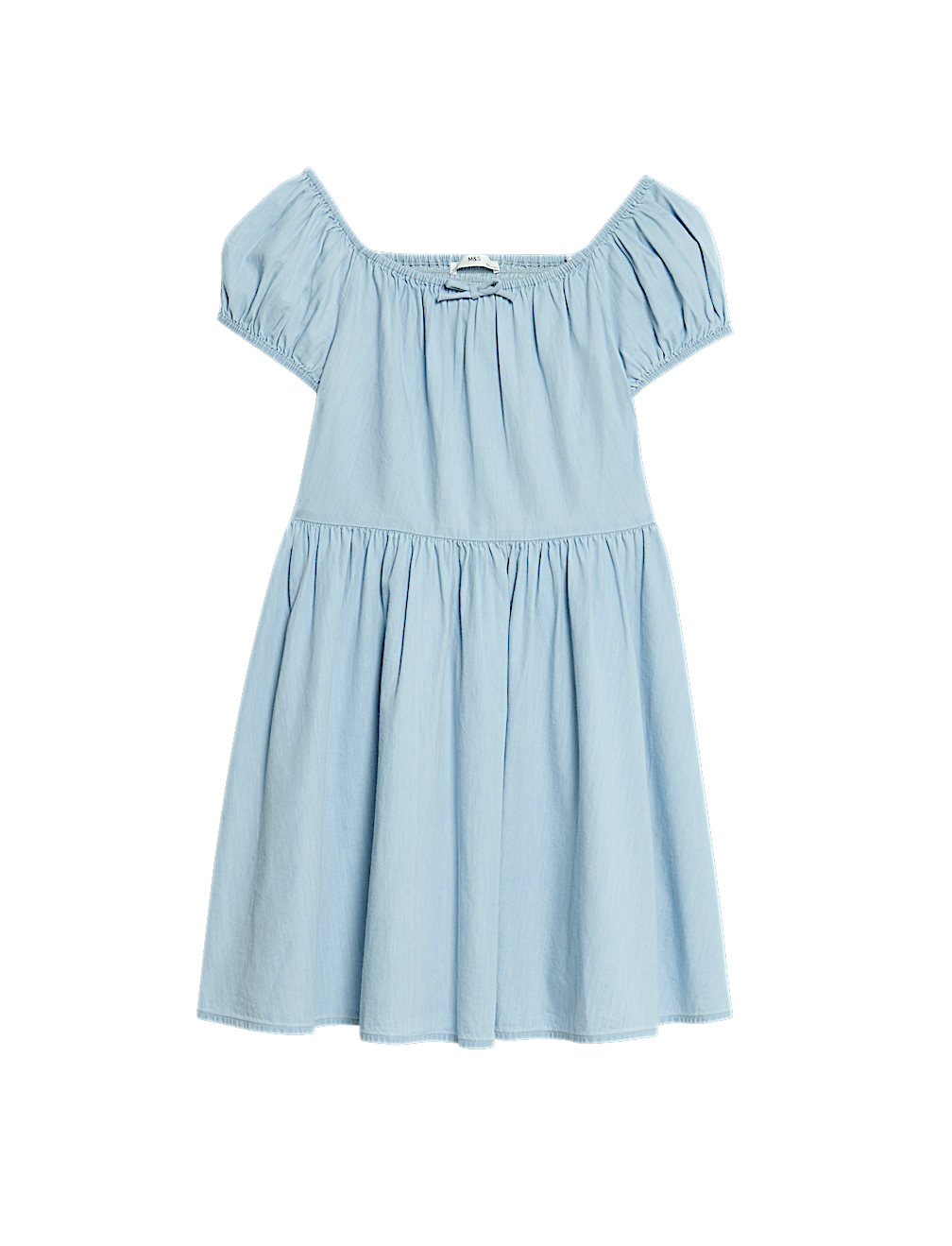 Pure Cotton Milkmaid Dress (6-16 Yrs)