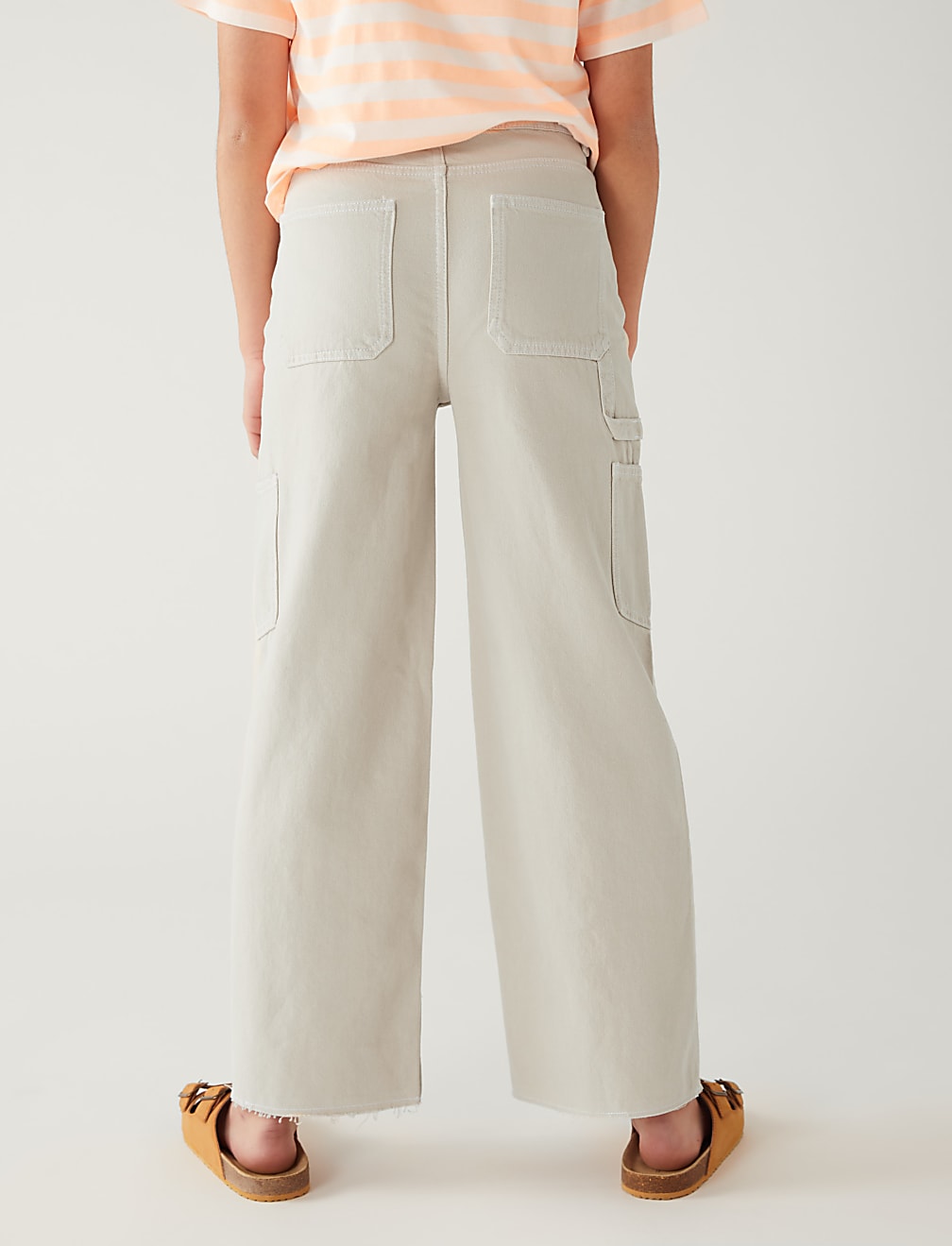 Denim Cargo Jeans