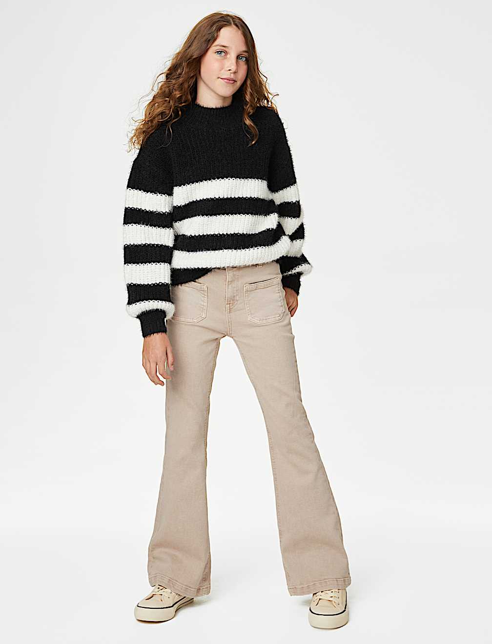 Denim Flared Jeans (6-16 Yrs)