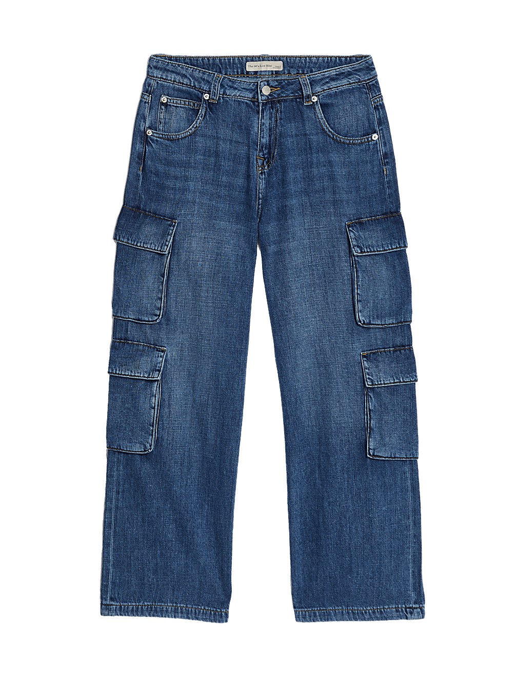 90's Baggy Low Rise Denim Jeans (6-16 Yrs)