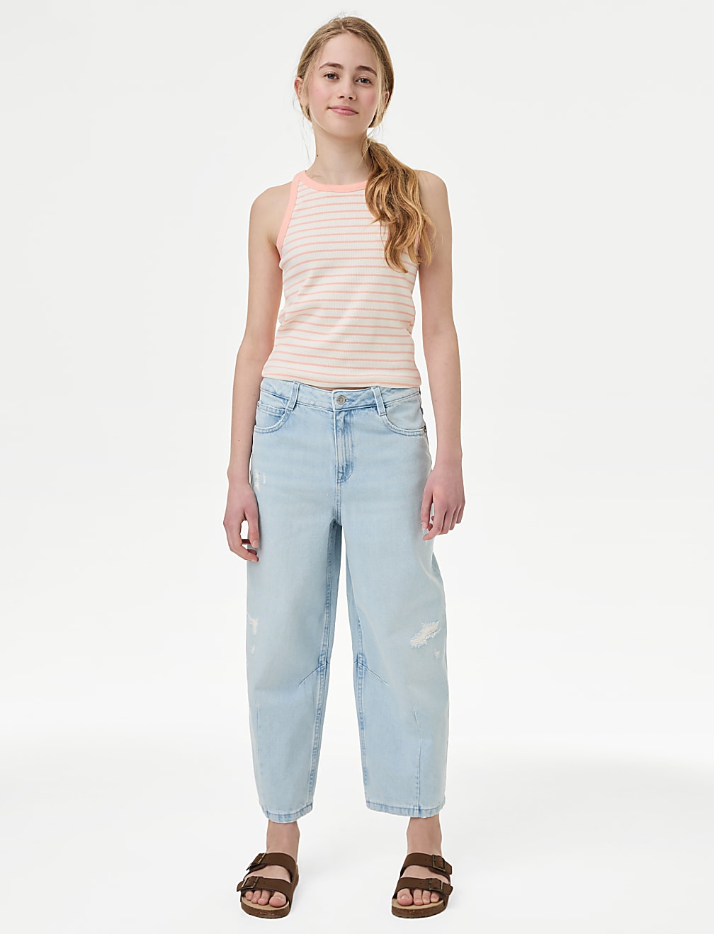 Balloon Denim Jeans (6-16 Yrs)