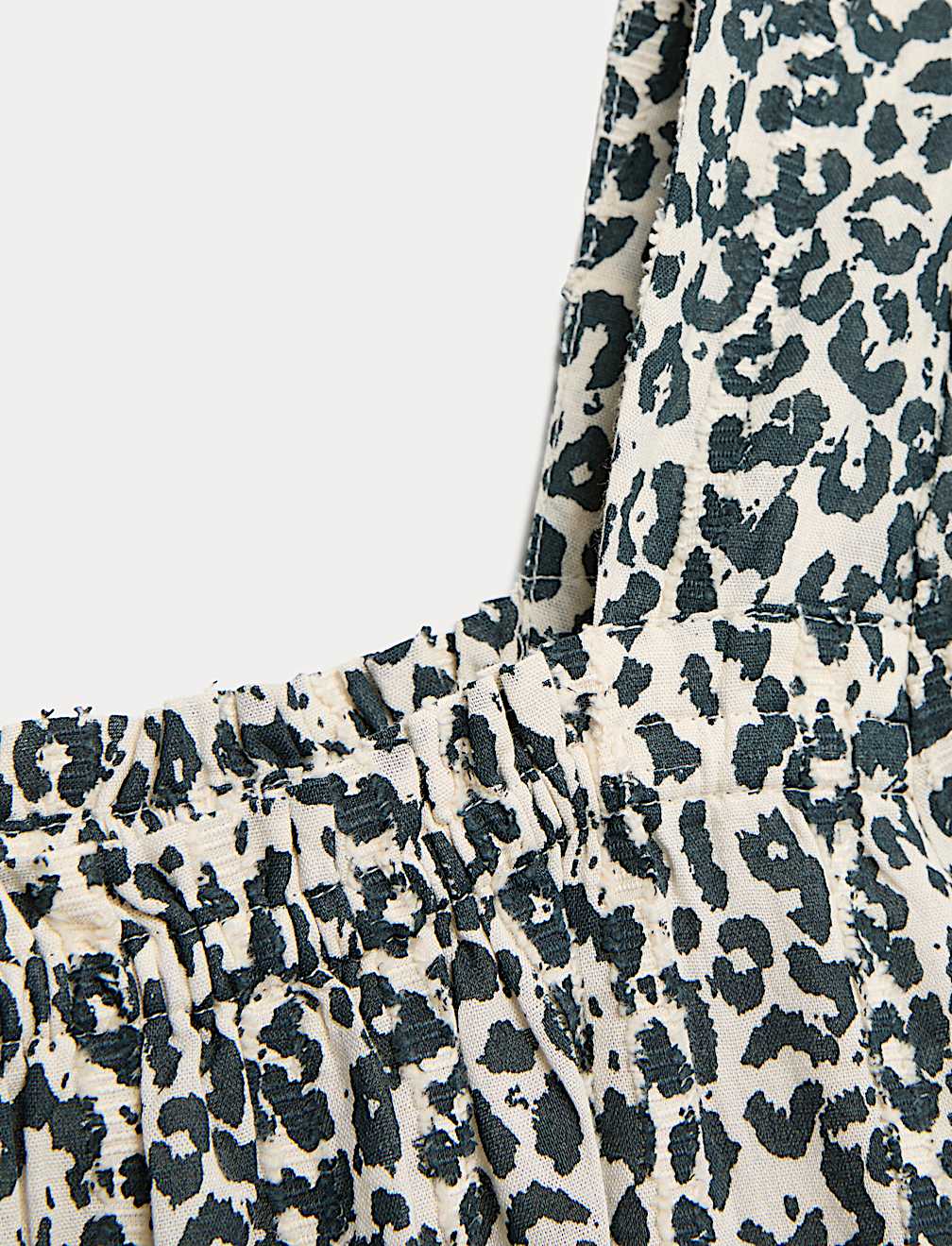 Pure Cotton Leopard Print Dress (6-16 Yrs)