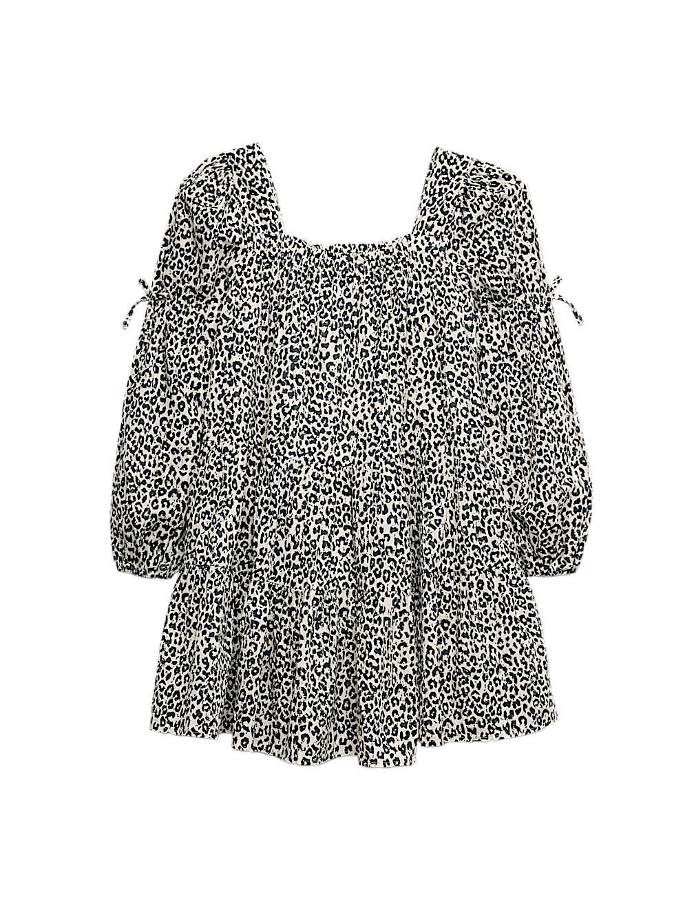 Pure Cotton Leopard Print Dress (6-16 Yrs)