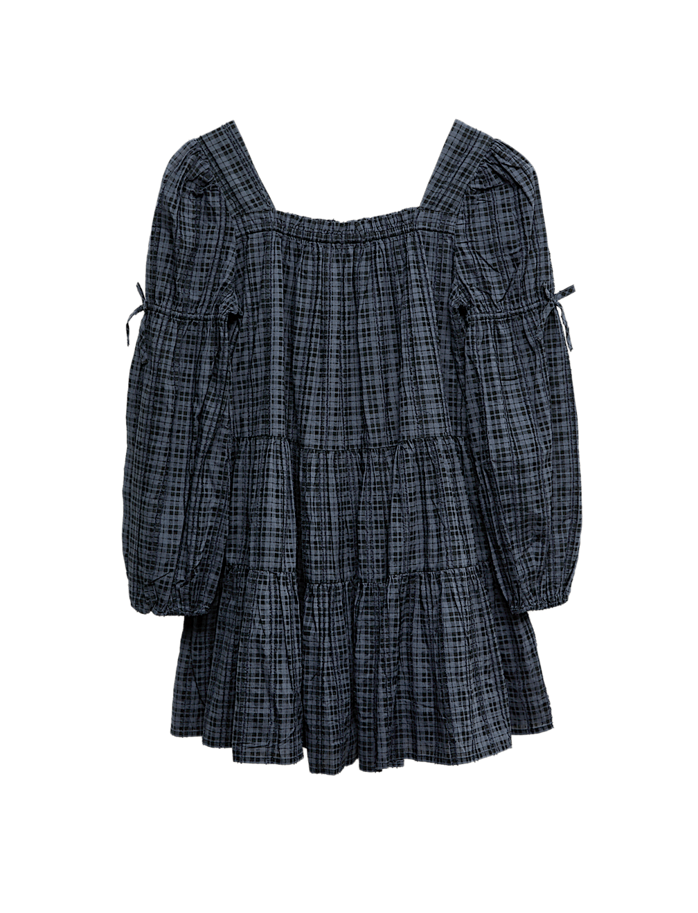Pure Cotton Checked Dress (6-16 Yrs)