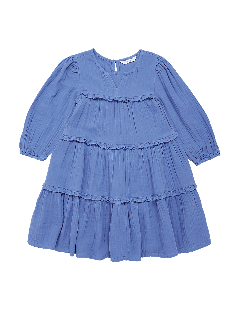 Pure Cotton Tiered Dress