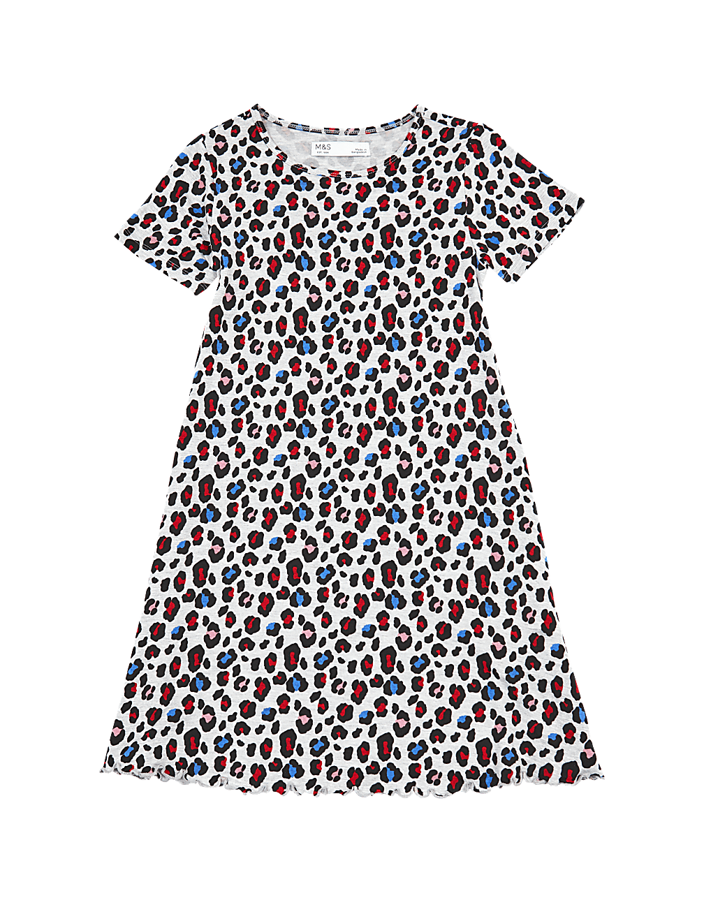 Leopard Print Dress (3-16 Years)