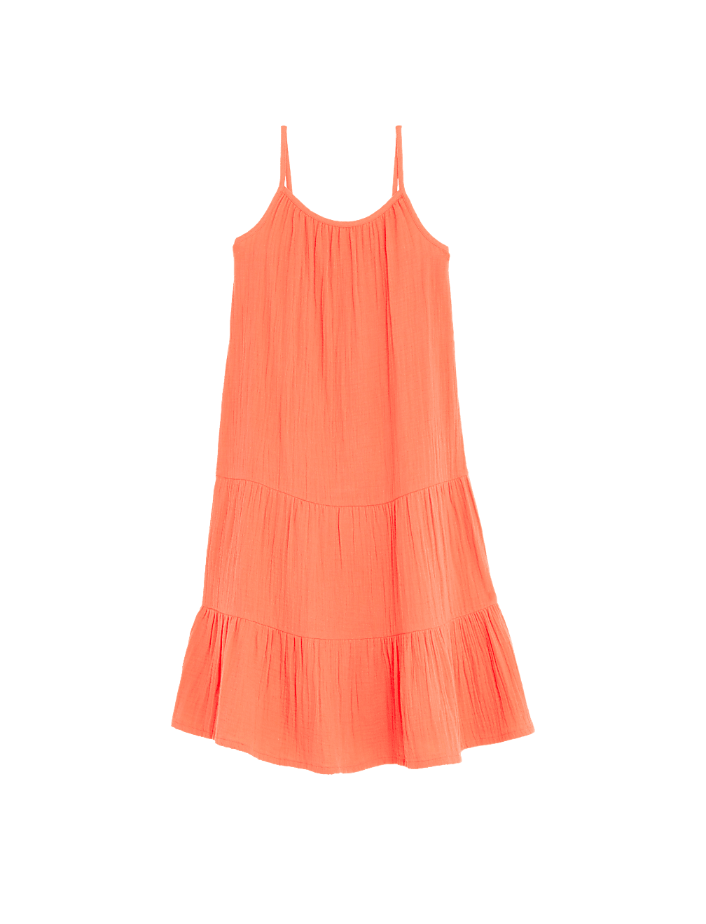 Pure Cotton Tiered Maxi Dress (6-16 Yrs)