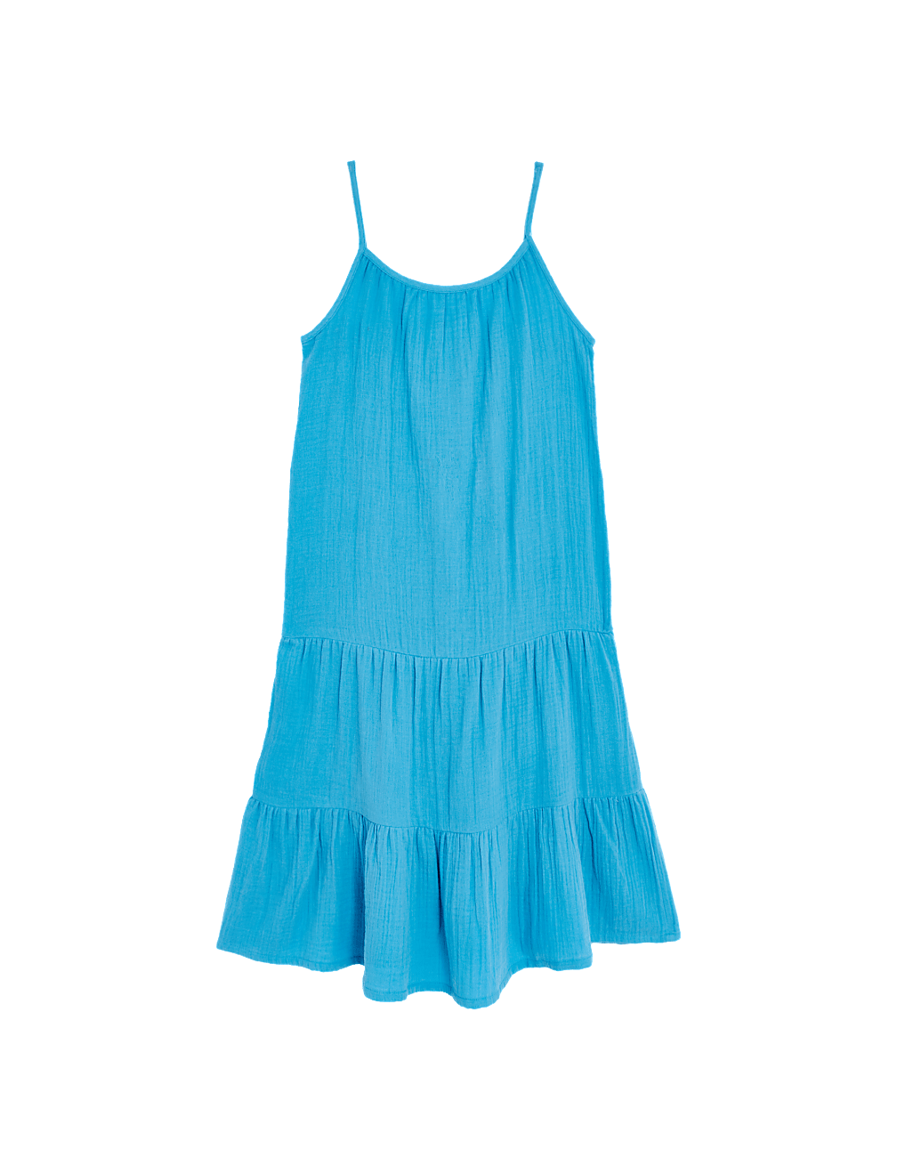 Pure Cotton Tiered Maxi Dress (6-16 Yrs)