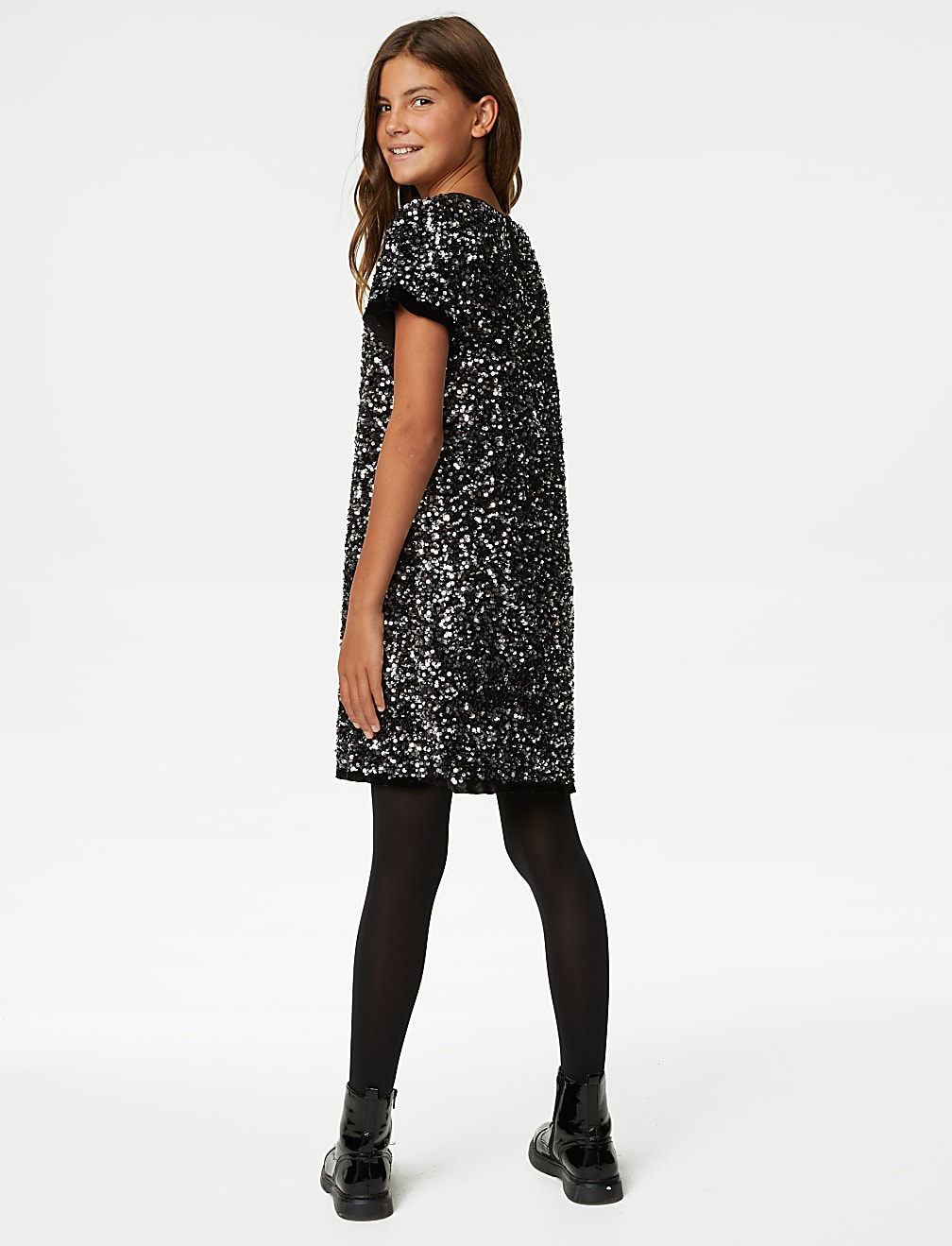 Sequin Dress (6-16 Yrs)
