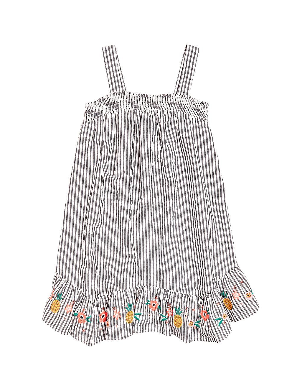 Pure Cotton Striped Dress (6-16 Years)