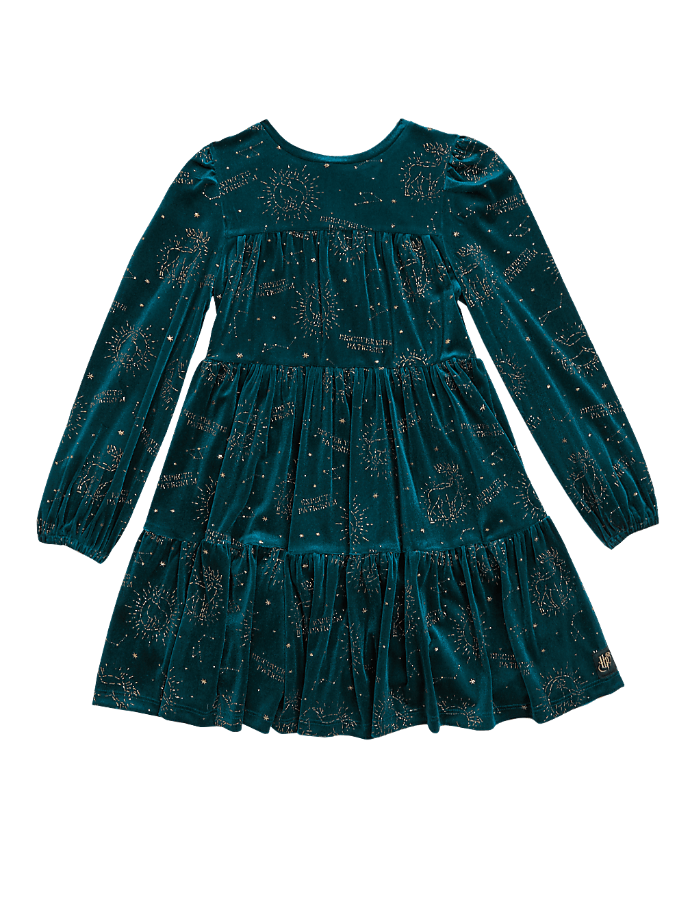 Harry Potter™ Velvet Glitter Dress (2-16 Yrs)