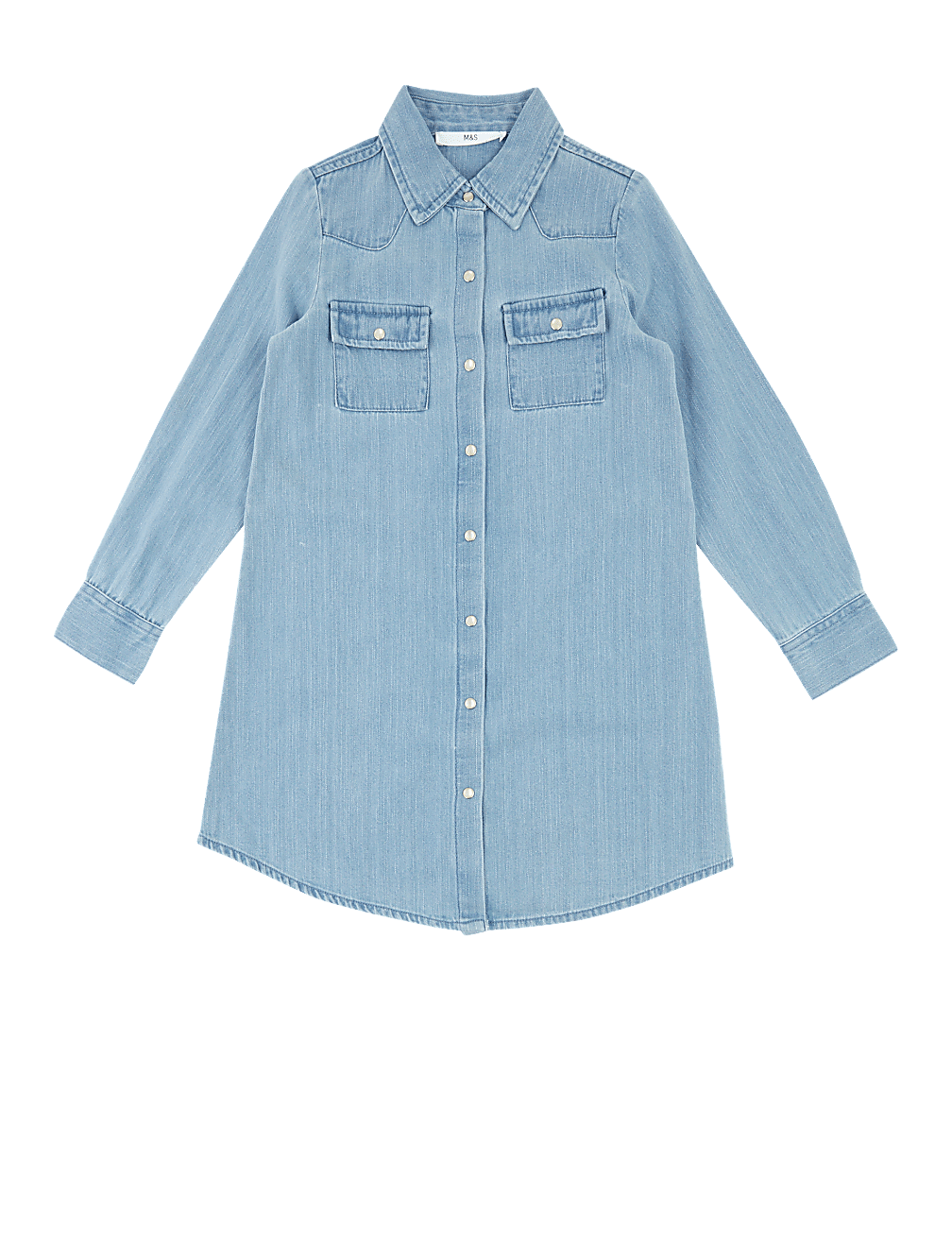 Denim Shirt Dress (6-16 Yrs)