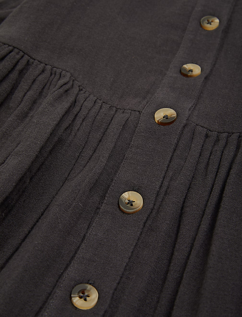 Pure Cotton Tiered Dress
