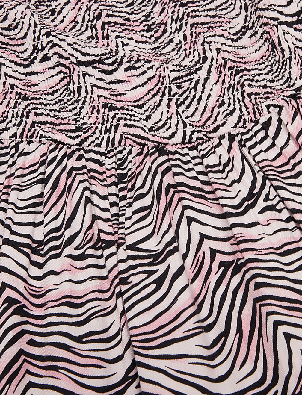 Zebra Print Midi Dress (6-14 Yrs)