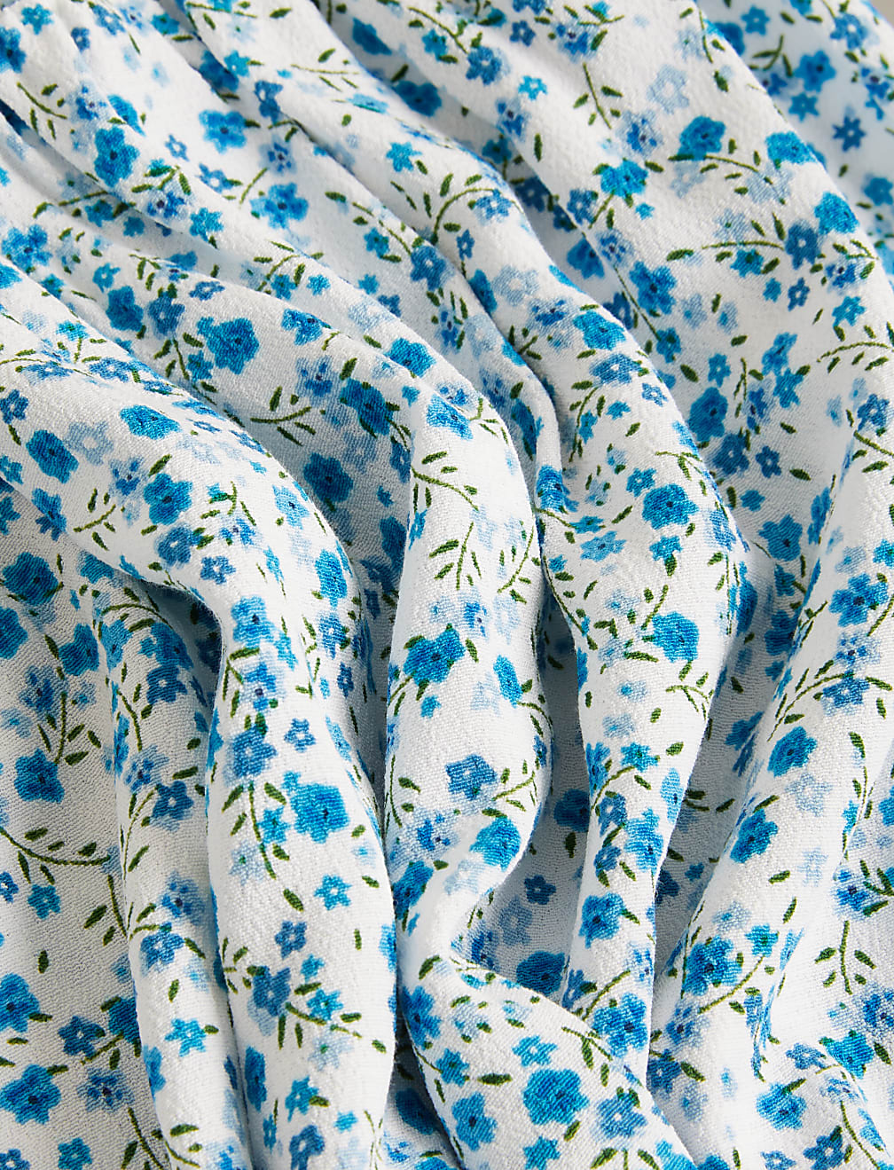Ditsy Floral Shirred Midi Dress (2-16 Years)