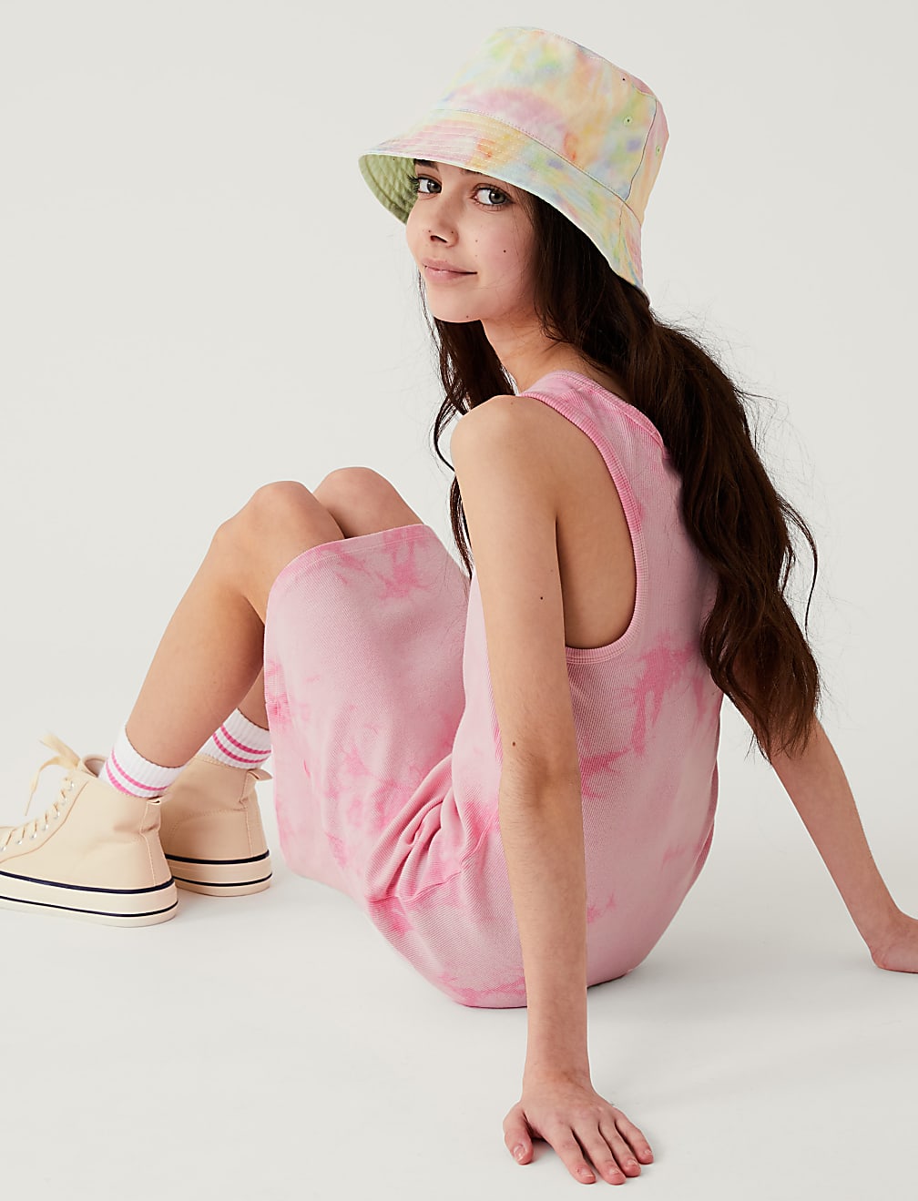 Cotton Rich Tie Dye Dress