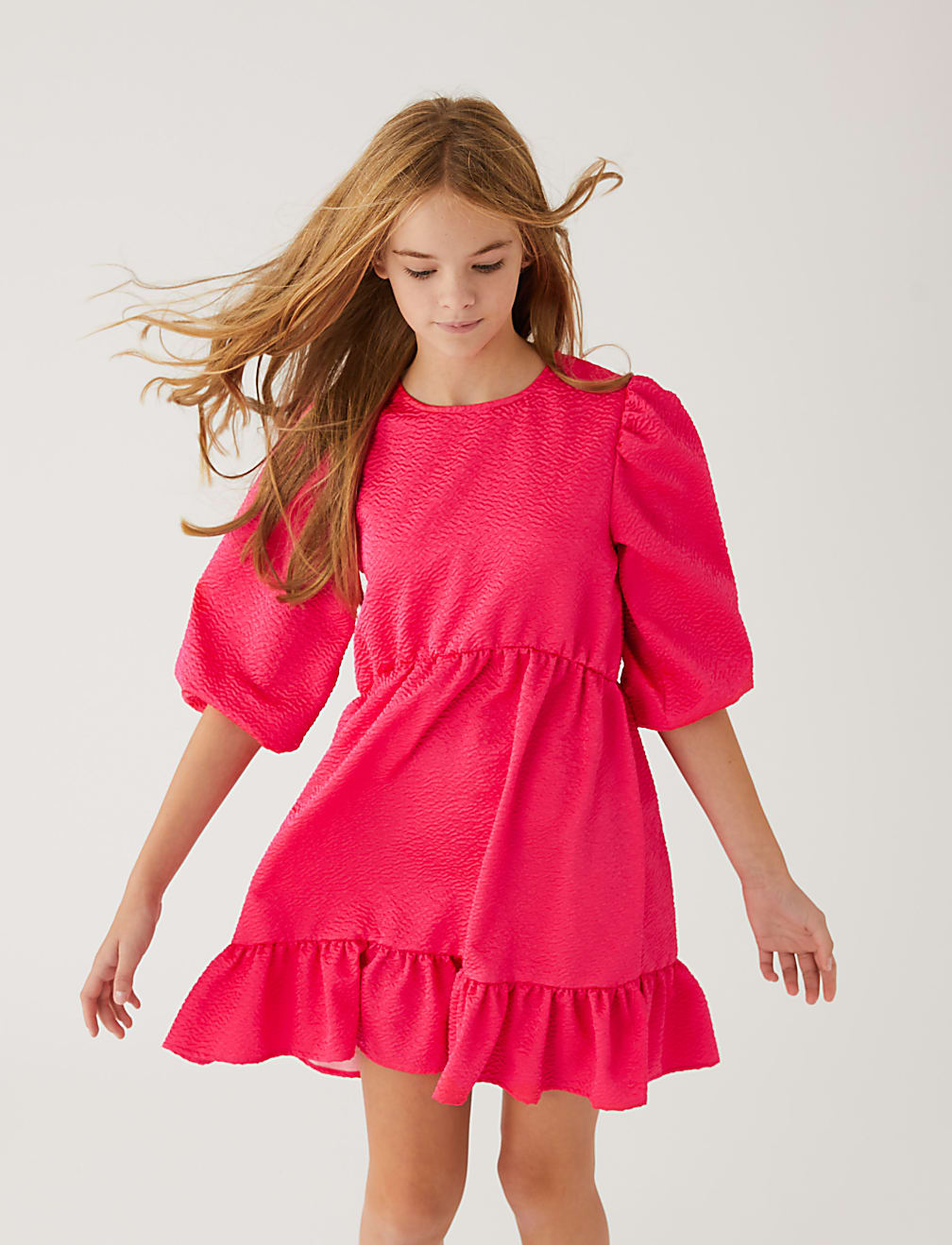 Embossed Dress