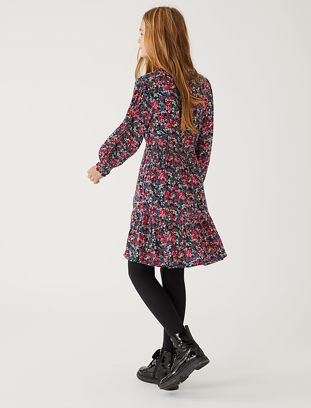 Floral Tiered Dress