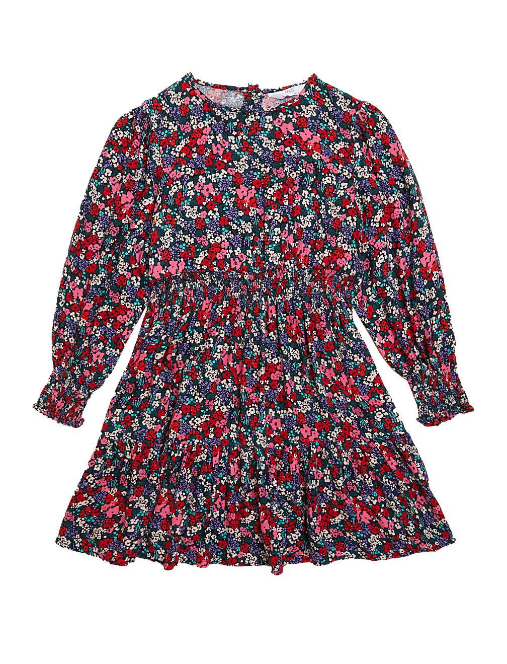 Floral Tiered Dress