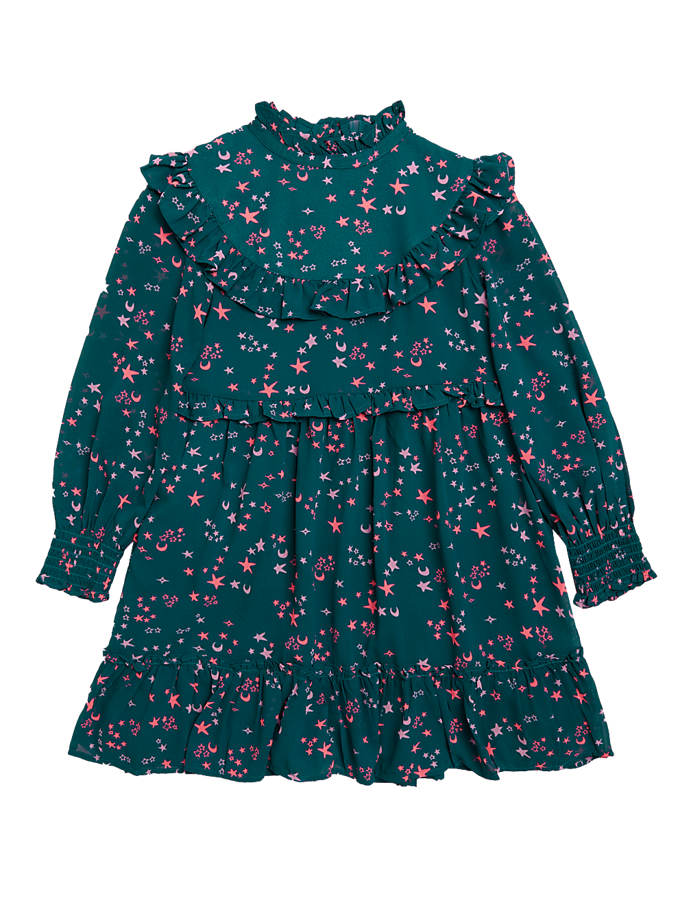 Star Print Dress (6 - 16 Yrs)