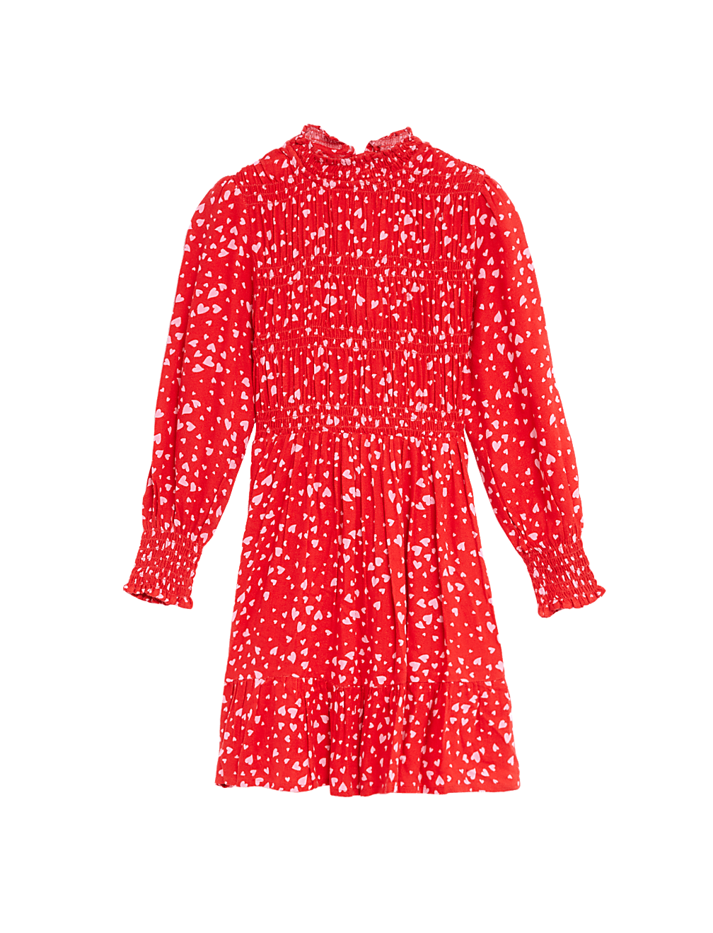 Heart Print Dress