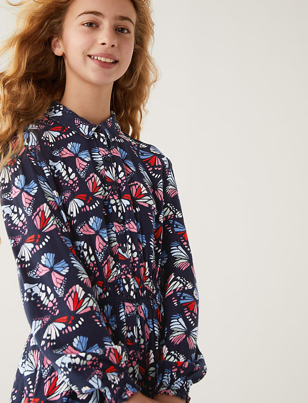 Butterfly Print Dress
