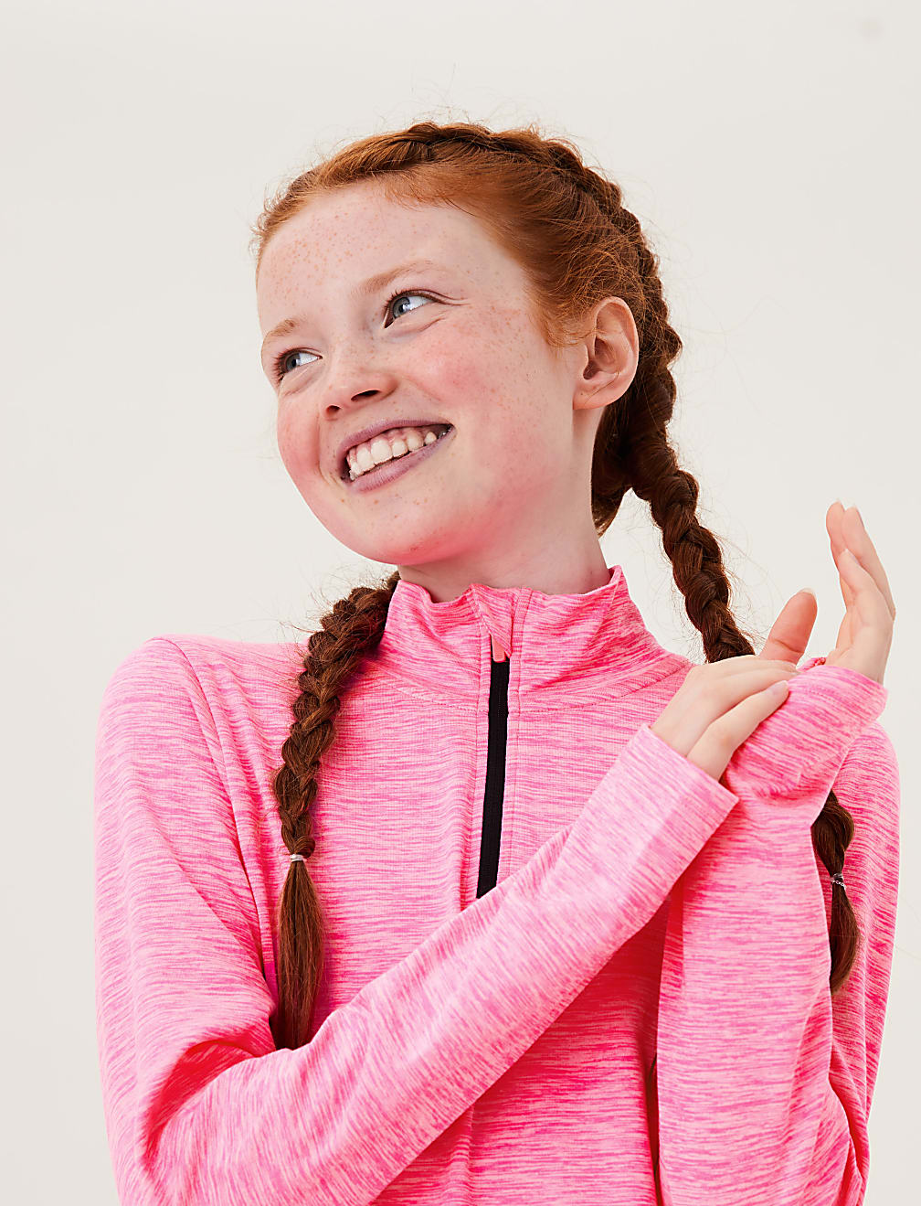 Zipped Sports Top (6-16 Yrs)