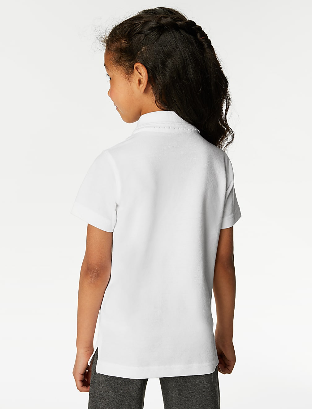 2Pk Girls' Slim Fit Polo Shirts