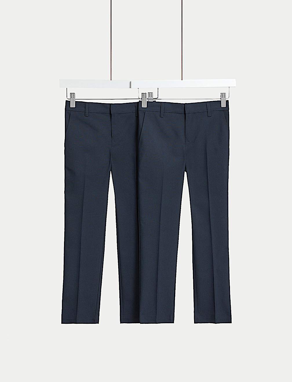 Boys' 2Pk Slim Leg Trousers