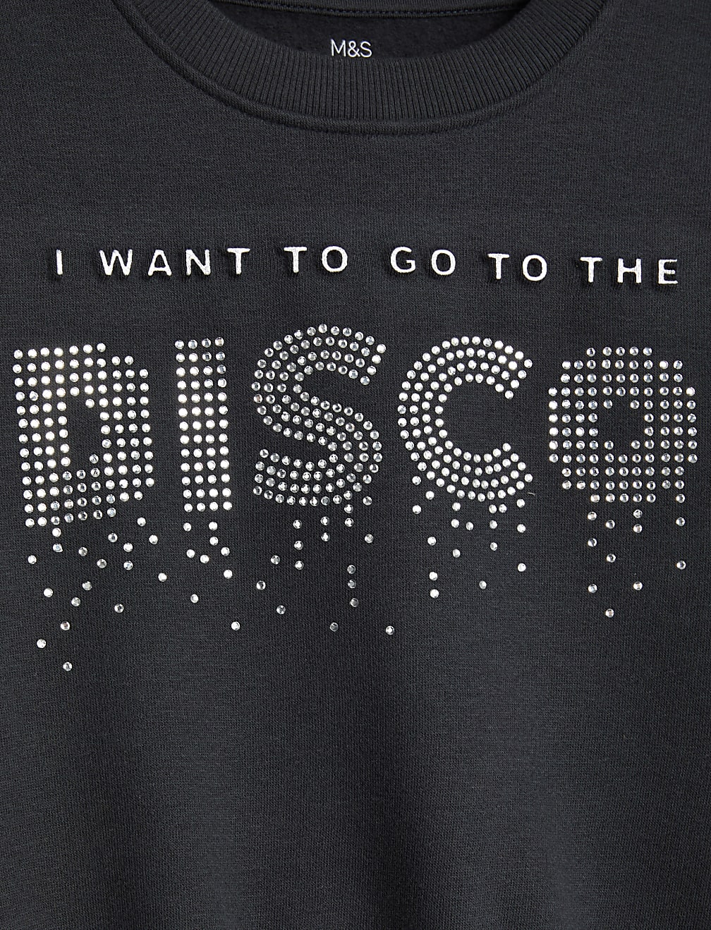 Disco Slogan Top & Bottom Outfit (2-8 Yrs)