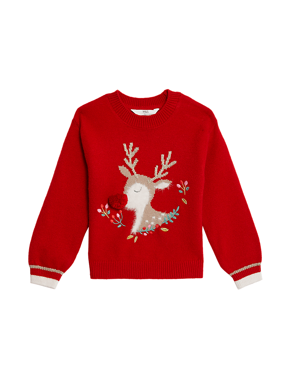 Reindeer christmas jumper cheap