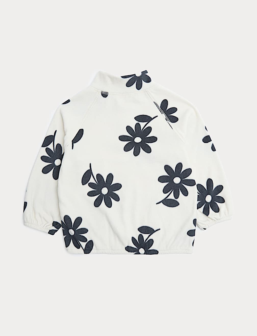 Fleece Floral Print Jumper (2-8 Yrs)