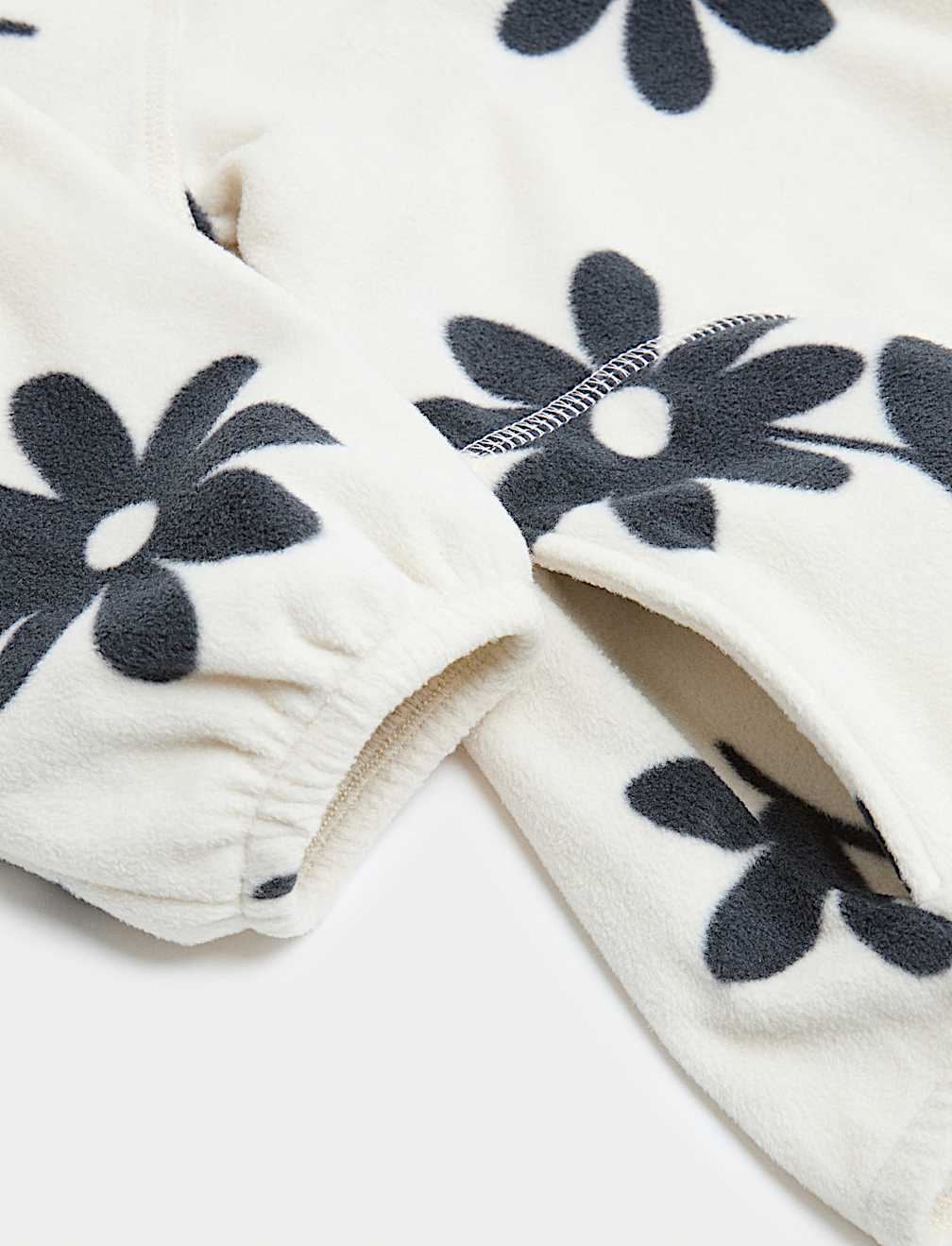 Fleece Floral Print Jumper (2-8 Yrs)