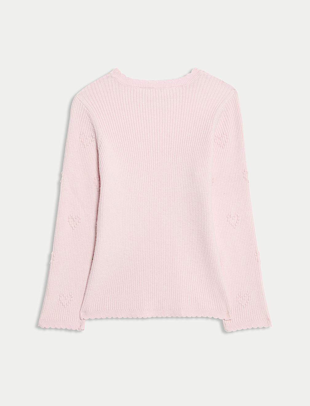 Heart Knitted Top (2-8 Yrs)