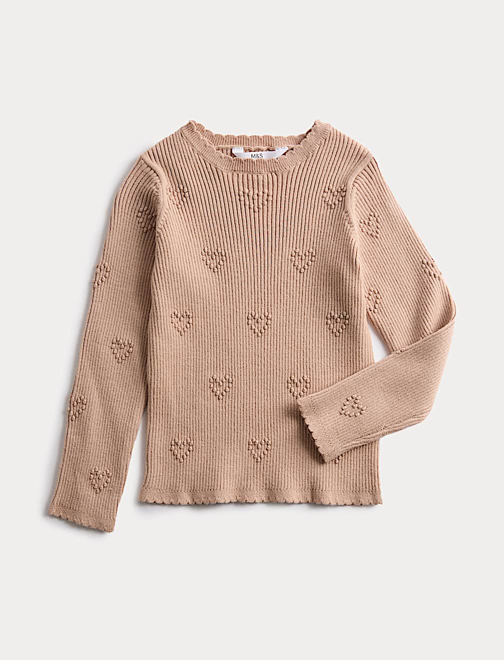 Heart Knitted Top (2-8 Yrs)