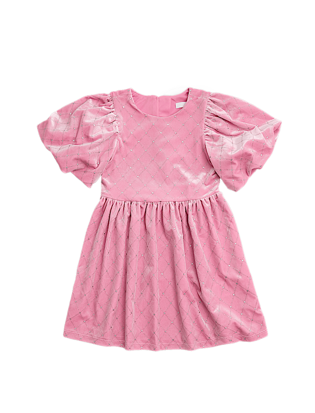 Velvet Glitter Dress (2-10 Yrs)