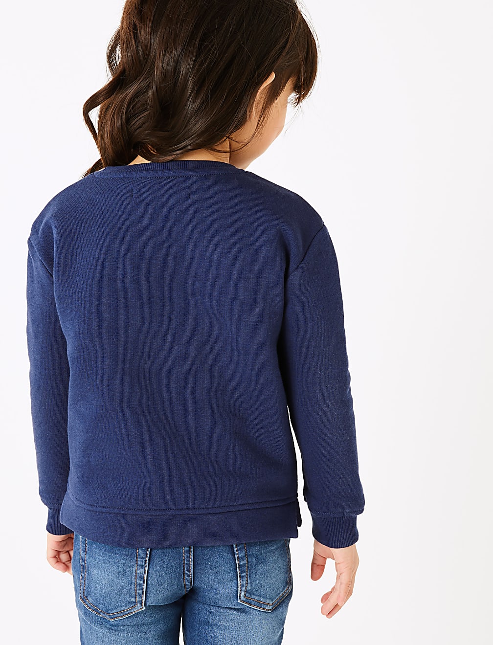 Cotton Slogan Sweatshirt (2-7 Yrs)