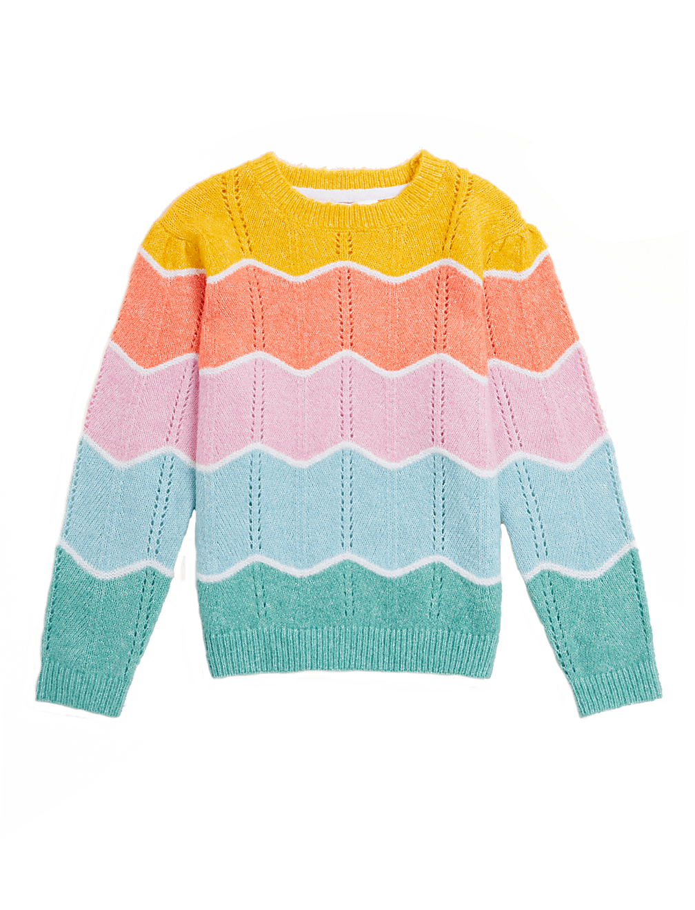 Knitted Striped Jumper (2-7 Yrs)