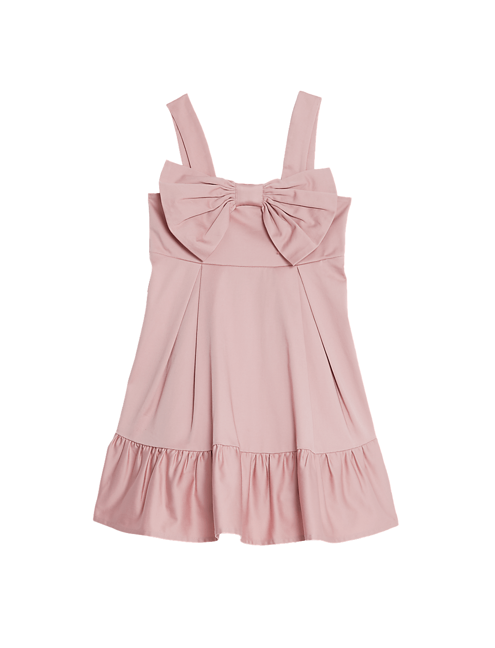 Cotton Rich Sateen Floral Dress (2-7 Yrs)