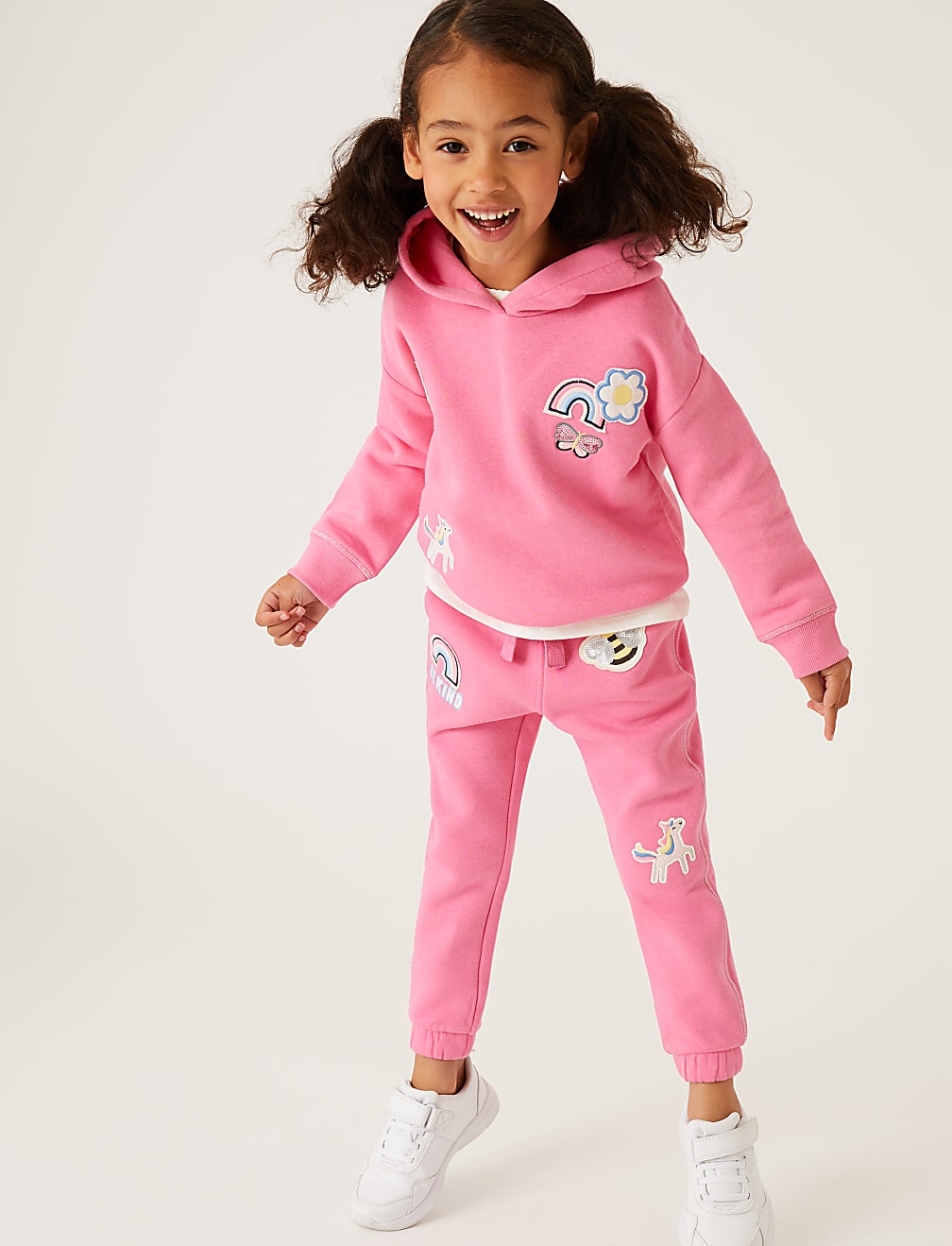Cotton Rich Unicorn Hoodie (2-7 Yrs)