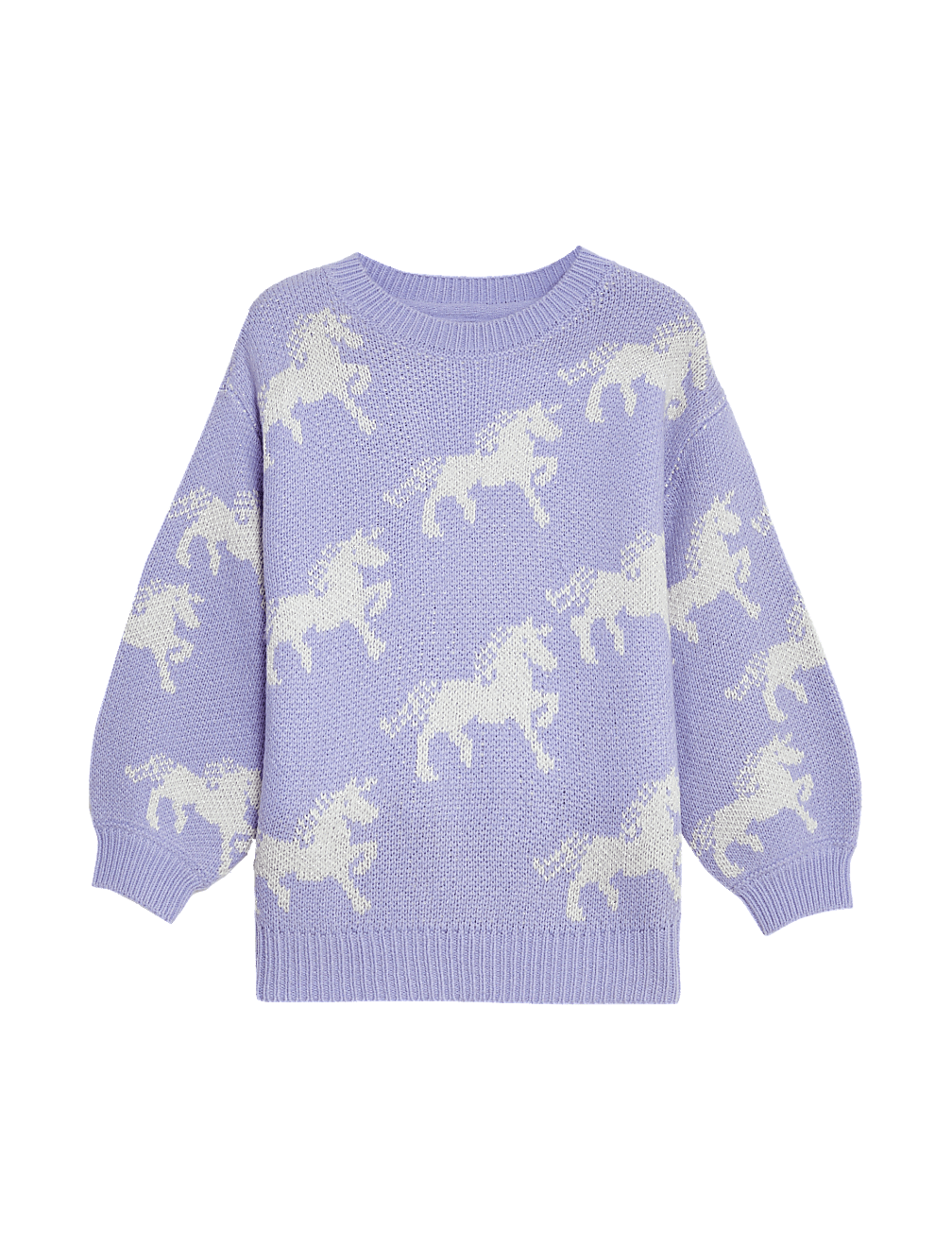 Unicorn Knitted Jumper (2-8 Yrs)
