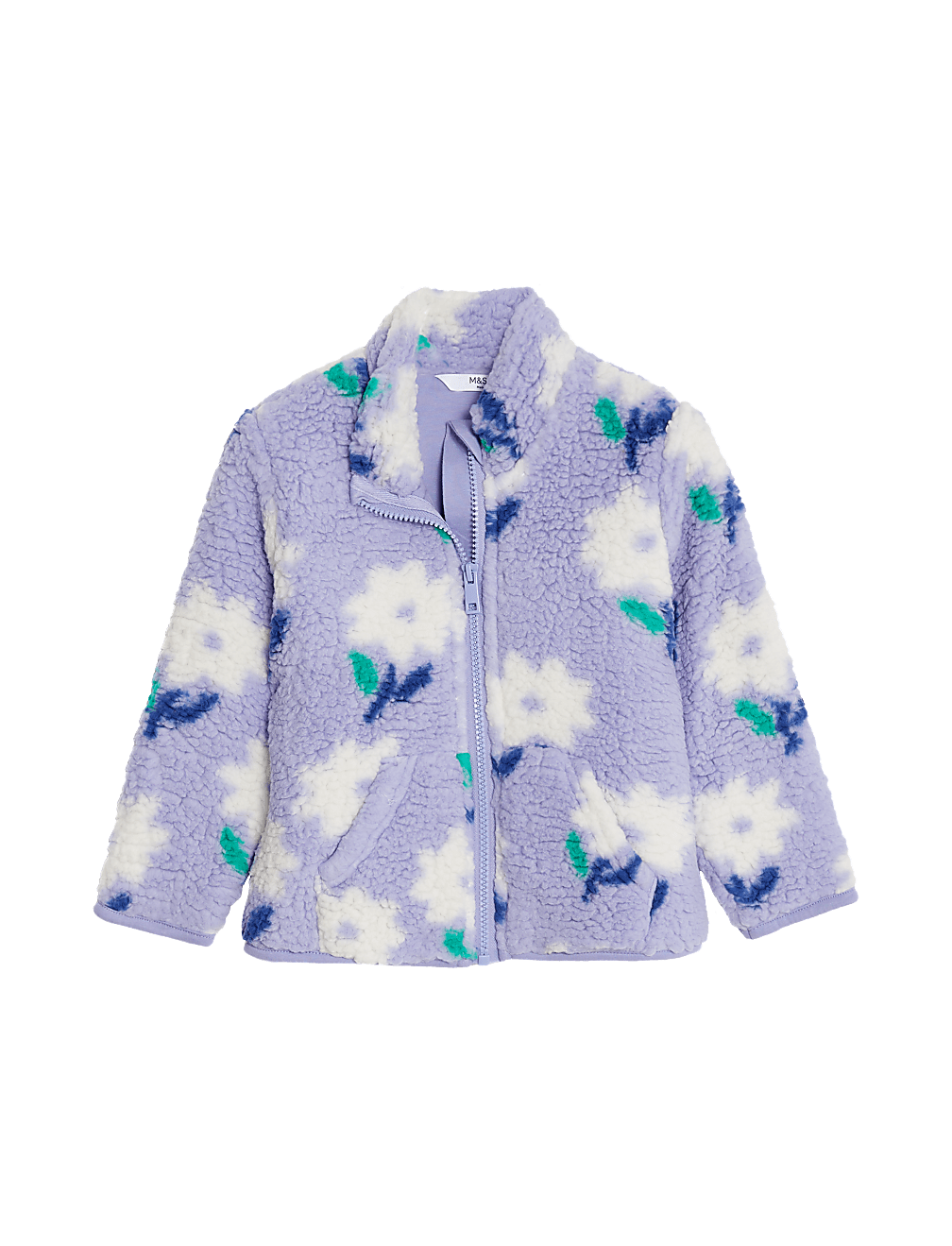 Borg Floral Jacket (2-8 Yrs)