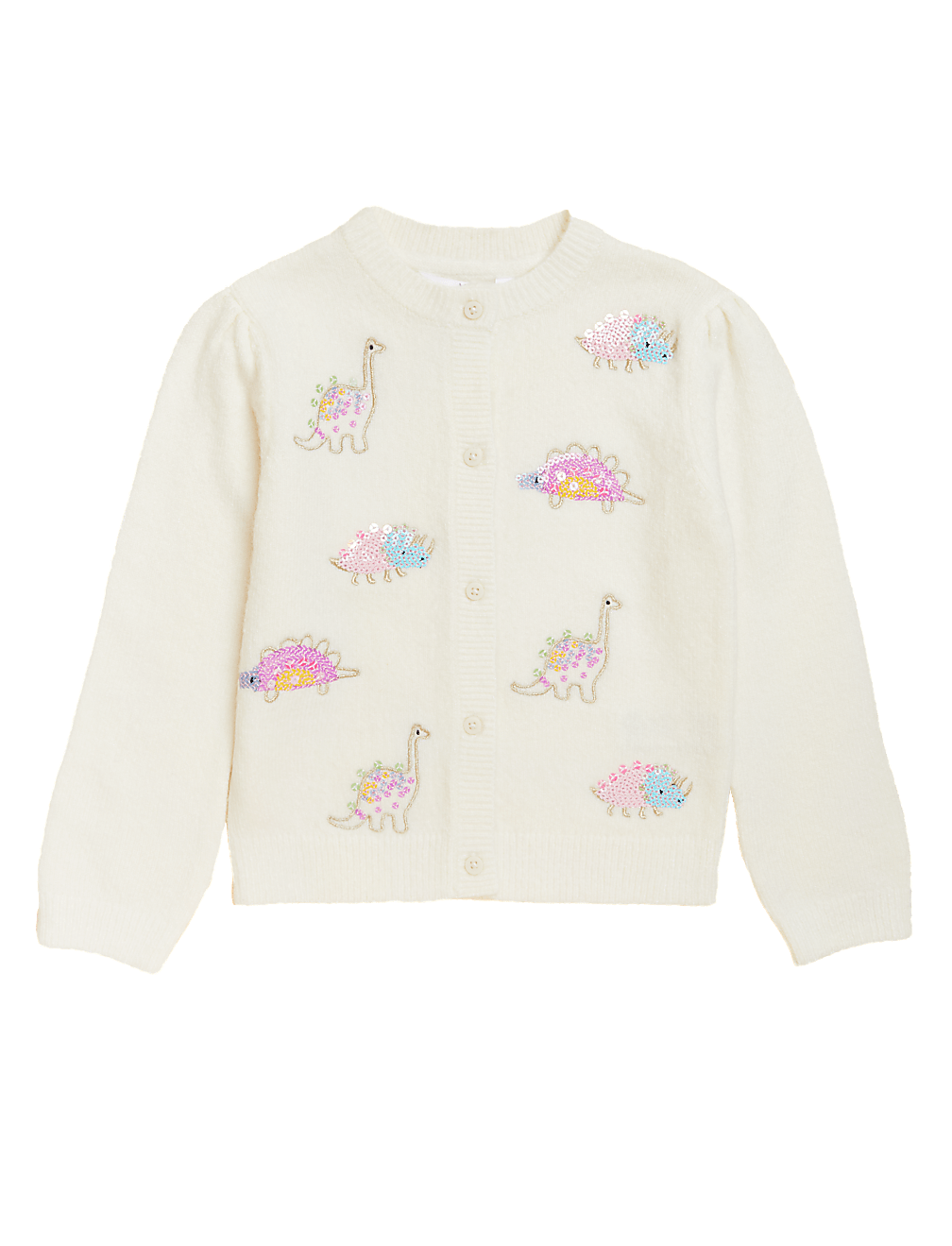 Dinosaur Sequin Cardigan