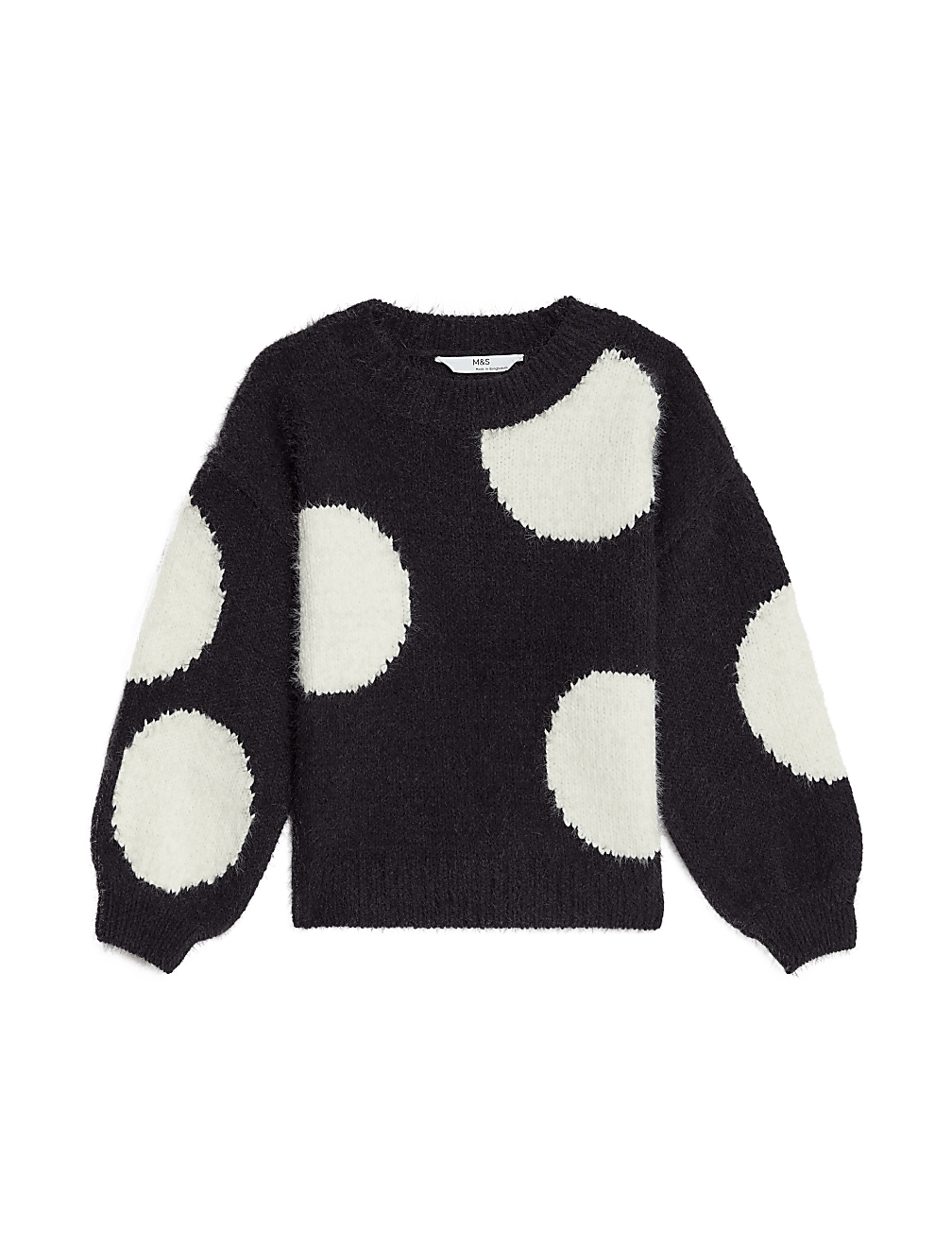 Knitted Spotted Jumper (2-8 Yrs)