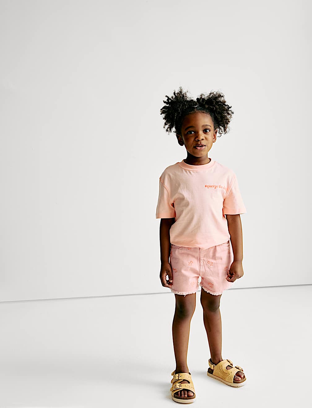 Pure Cotton Squeeze the Day T-Shirt (2-8 Yrs)