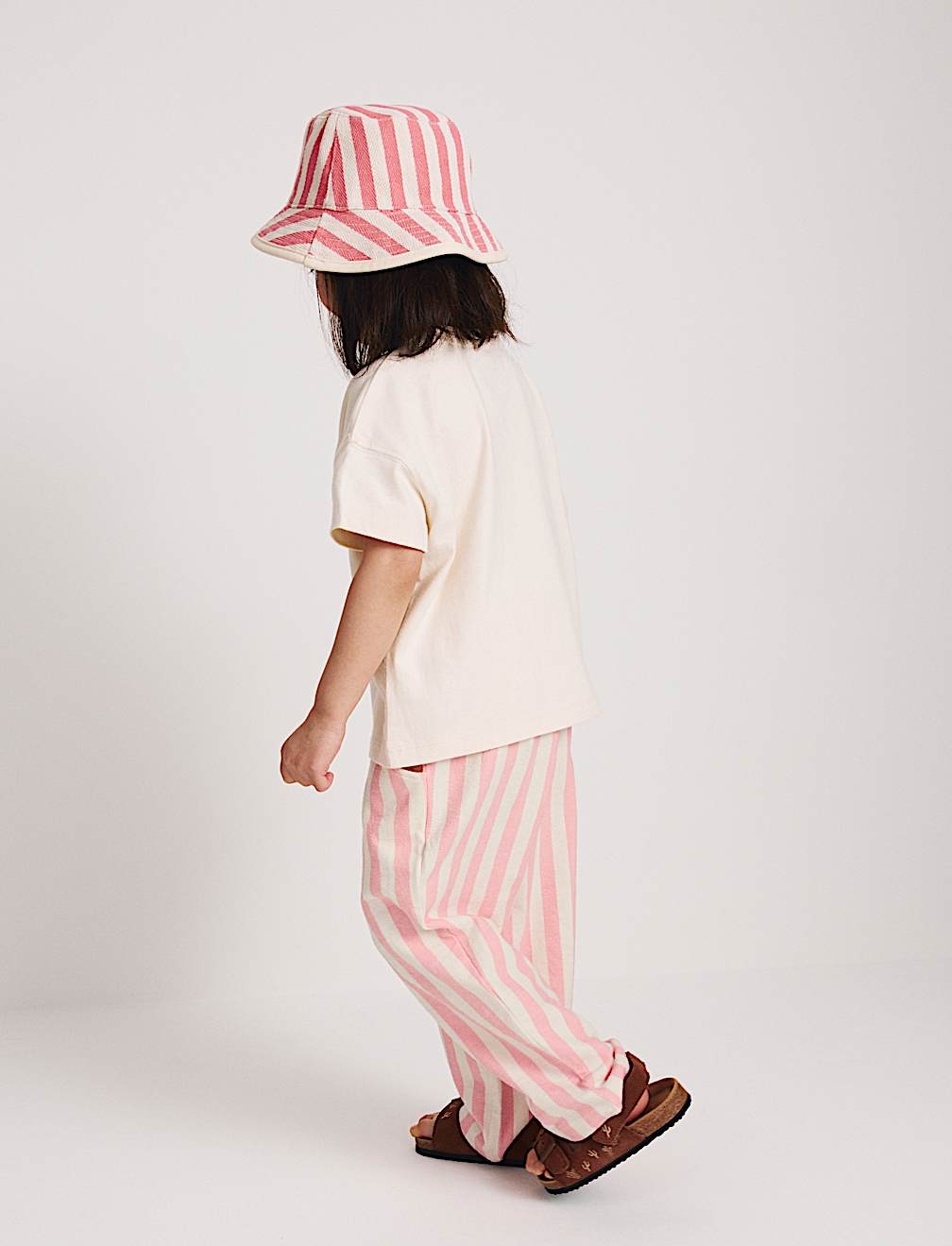 Pure Cotton Striped Trousers (2-10 Yrs)
